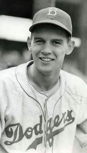 Dodgers SS Gene Mauch